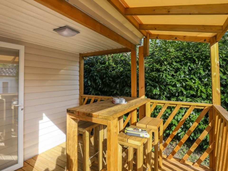 La Corniche - Mobil home - Mobilhome 4 personnes - Mobil-home Loggia Confort 30m² - 2 chambres + TV + terrasse