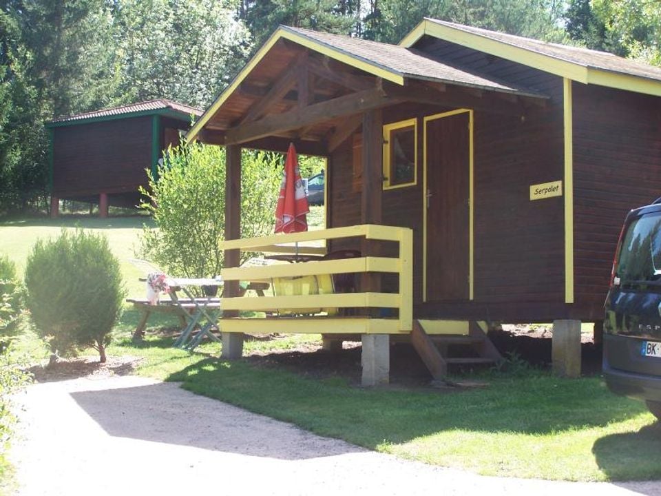 La Rochelambert - Châlet - Chalet 2 personnes - CABANON JAUNE sans sanitaires