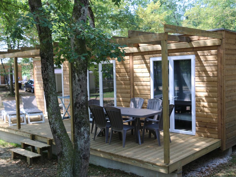 Lac du Marandan - Châlet - Chalet 4 personnes - Premium 35m² (2 chambres - 2 salles de bain) TV - Lave vaisselle