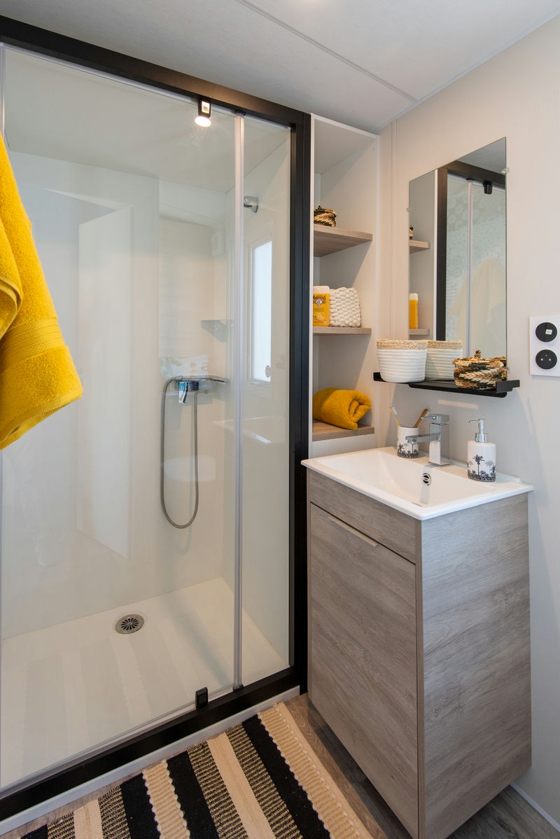 Camping Club Les Tamaris - MS Vacances - Mobil home - 6p - Otello Sabia SIGNATURE & SPA Quartier Piéton