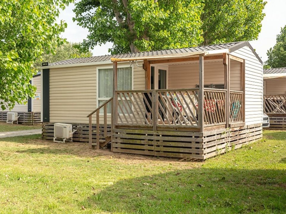 Saint-Aygulf Plage - Mobil home - Mobilhome 6 personnes - Mobil-home | Comfort | 2 Ch. | 4/6 Pers. | Terrasse simple | Clim.