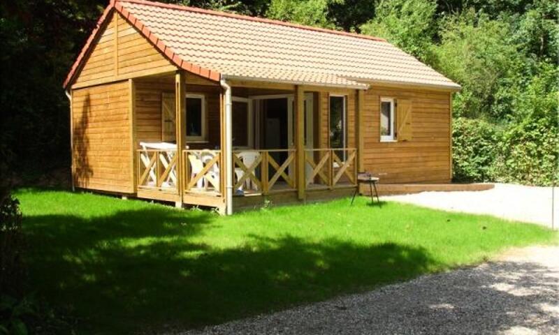 Le Val de Trie - Châlet - Chalet Bois Confort 2 chambres 4/5 personnes PMR, Terrasse couverte, TV, LV, 35 m² (2013)