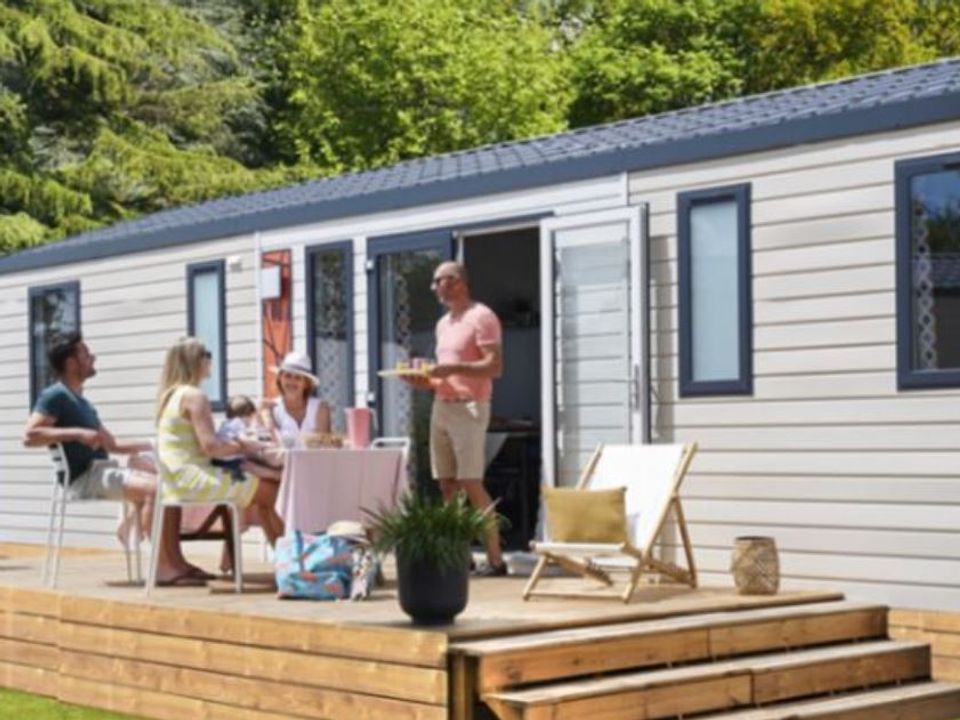 Camping de la Plage - Mobil home - Mobilhome 8 personnes - 4 chambres - 2 salles d'eau