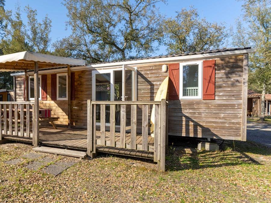 L'Airial - Mobil home - Mobilhome 7 personnes - Authentic 3 chambres 5/7 pers