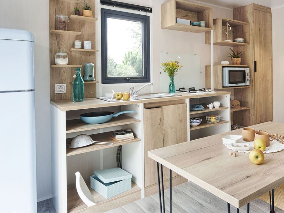 Camping Les Palmiers - Mobil home - Mobilhome 4 personnes - Surfer 2 Chambres "NEW"