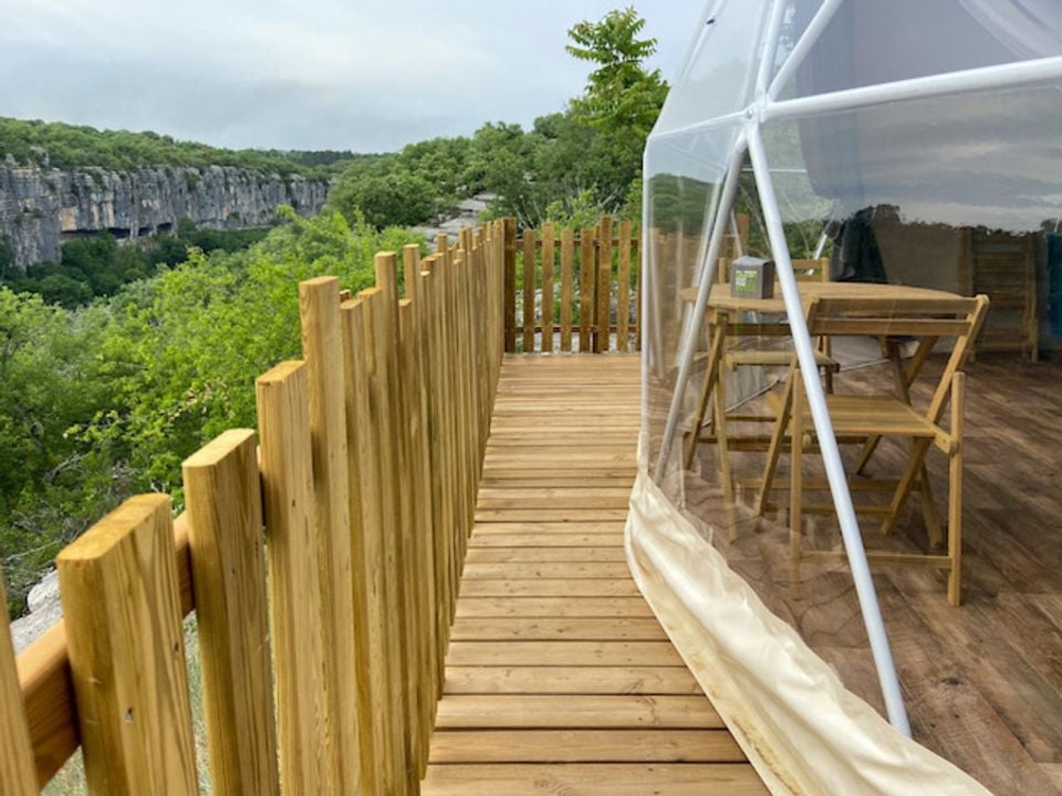 Le Petit Bois - Mobil home - Insolite 4 personnes - Bulle Insolite et SPA Premium Harmonie