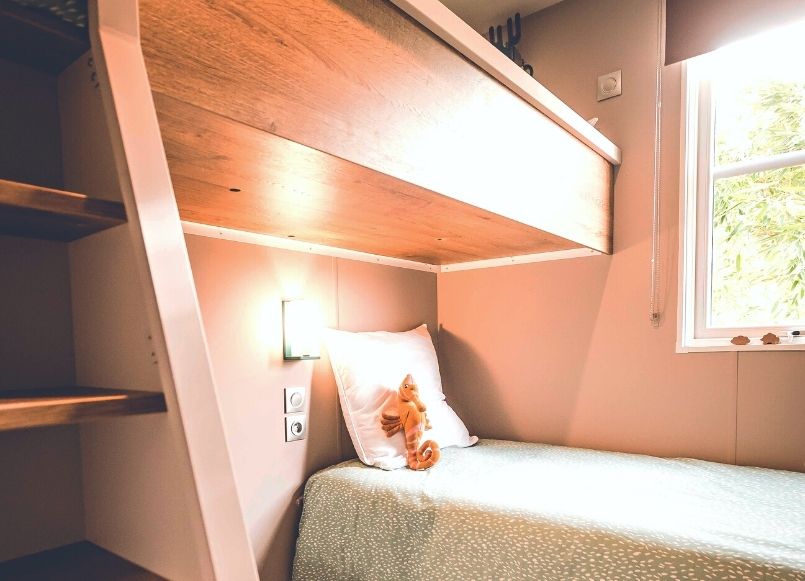Le Clos Virgile - Mobil home - Mobil-home Mahana 4 personnes 2 chambres 28m²