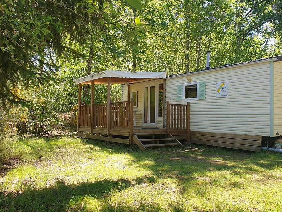 Les Pialades - Mobil home - Mobilhome 4 personnes - Mobilhome M7 35m² avec terrasse couverte / 2 chambres