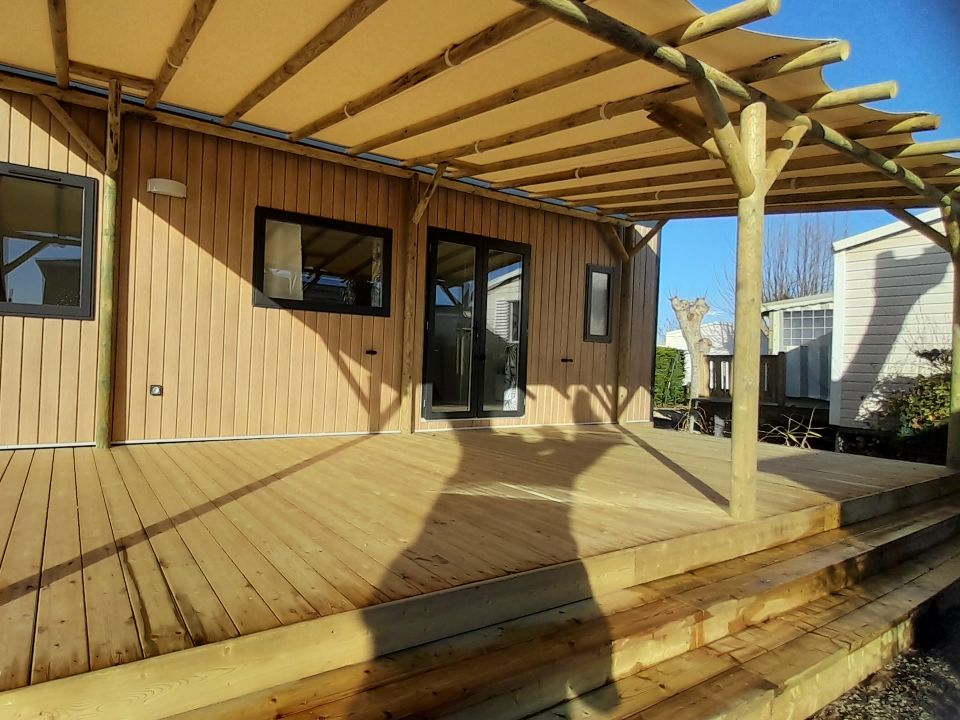 Le Pré des Sables - Mobil home - Mobilhome 8 personnes - HOMEFLOWER PREMIUM 35M²