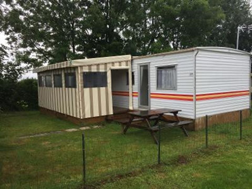 Le Montviron - Mobil home - Mobilhome 6 personnes - Willerby 3 chambres - terrasse couverte