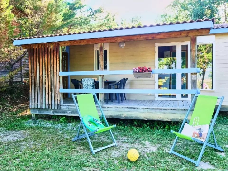 Domaine du Couriou - Châlet - Chalet 4 personnes - Chalet Confort Plus 3 Pièces 4 Personnes