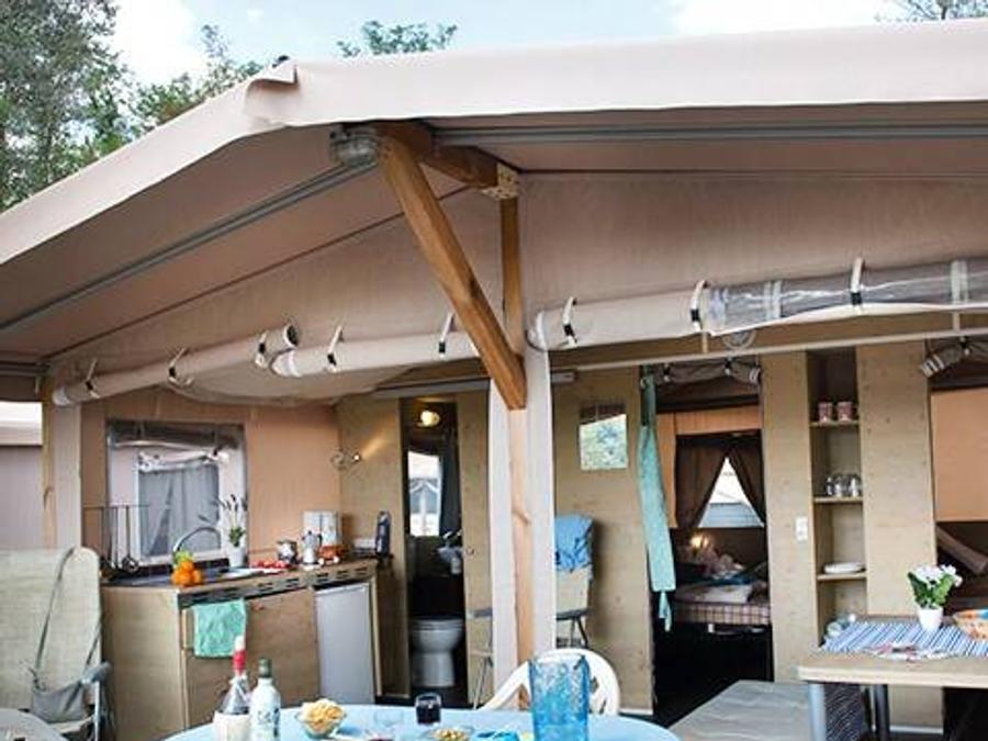 Orlando in Chianti - Tente meublée - Tente 5 personnes - Tente Super Lodge | 2 Ch. | 4/5 Pers.