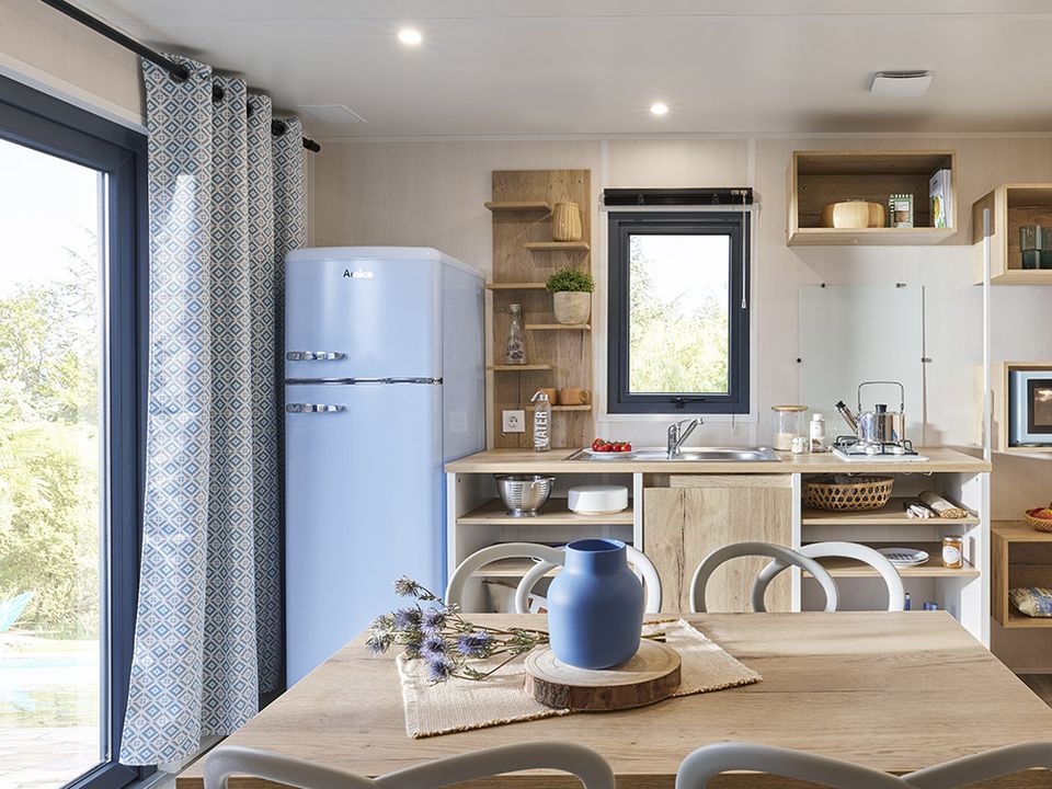 La Mer Blanche - Mobil home - Mobilhome 4 personnes - CABANE 2 chambres 24m²