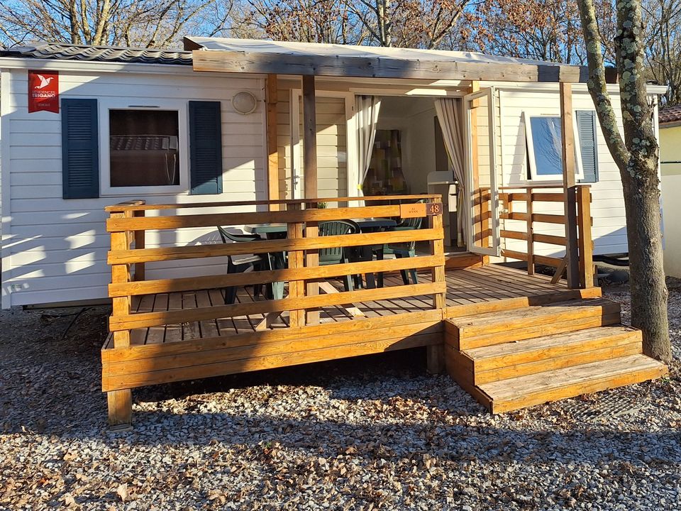 Les Rives d'Auzon - Mobil home - Mobilhome 5 personnes - Confort pour 4/5 personnes