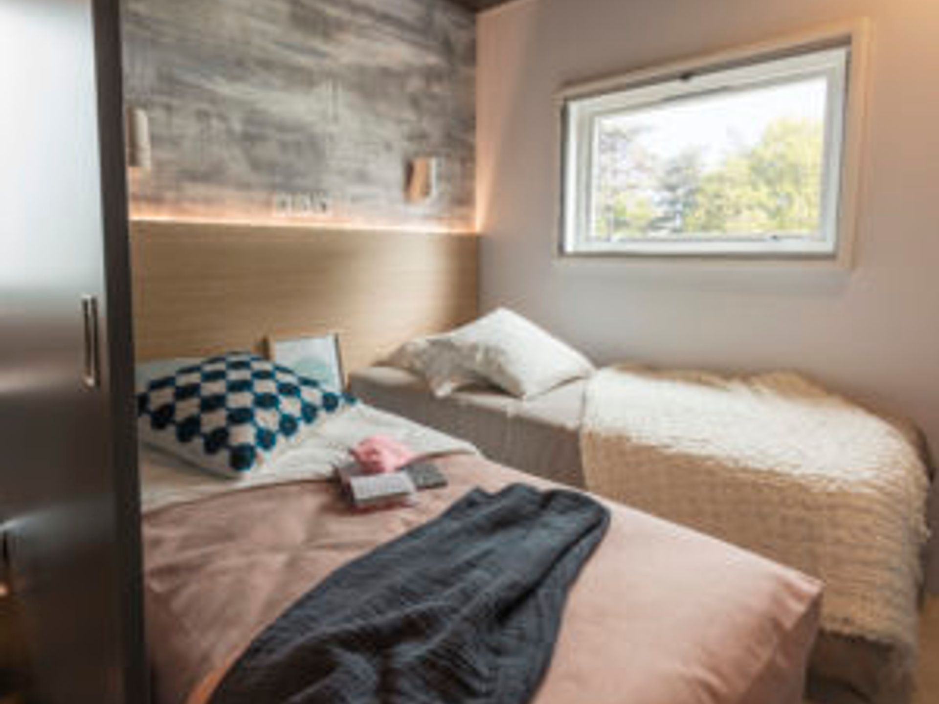 Les Aubépines - Lodge - Lodge Les Voiles 35m² Premium avec Spa (2 chambres)