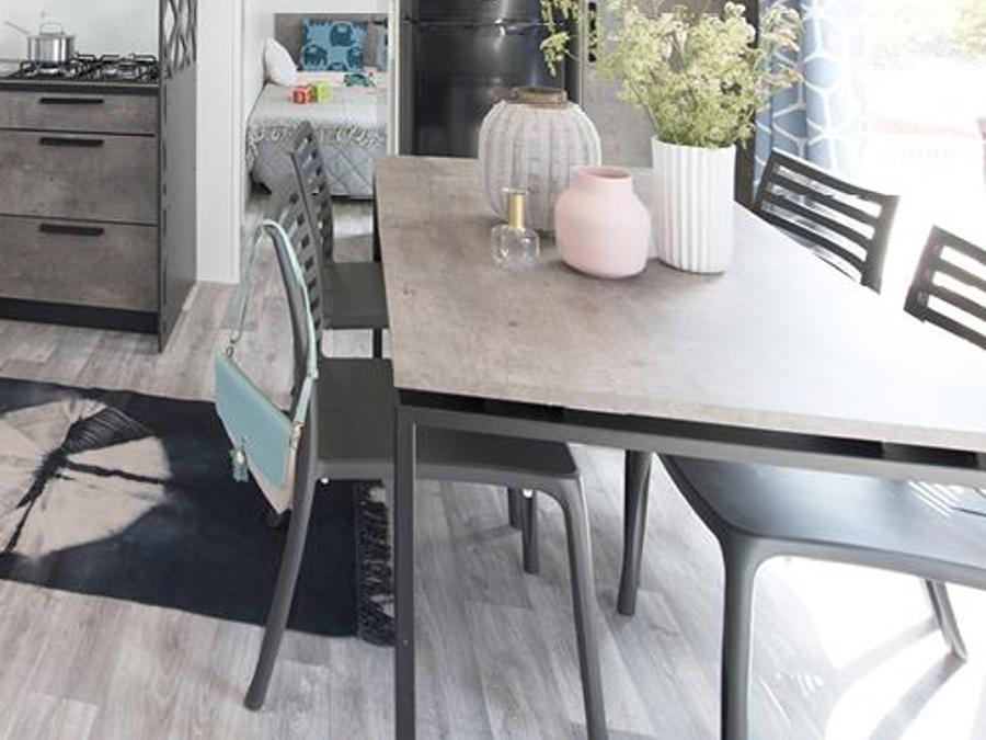 Saint Tro'Park - Mobil home - Mobilhome 6 personnes - Mobil-home Premium 33m² (3 chambres) + Lave Vaisselle + Lit 160 + Terrasse semi-couverte 15m²