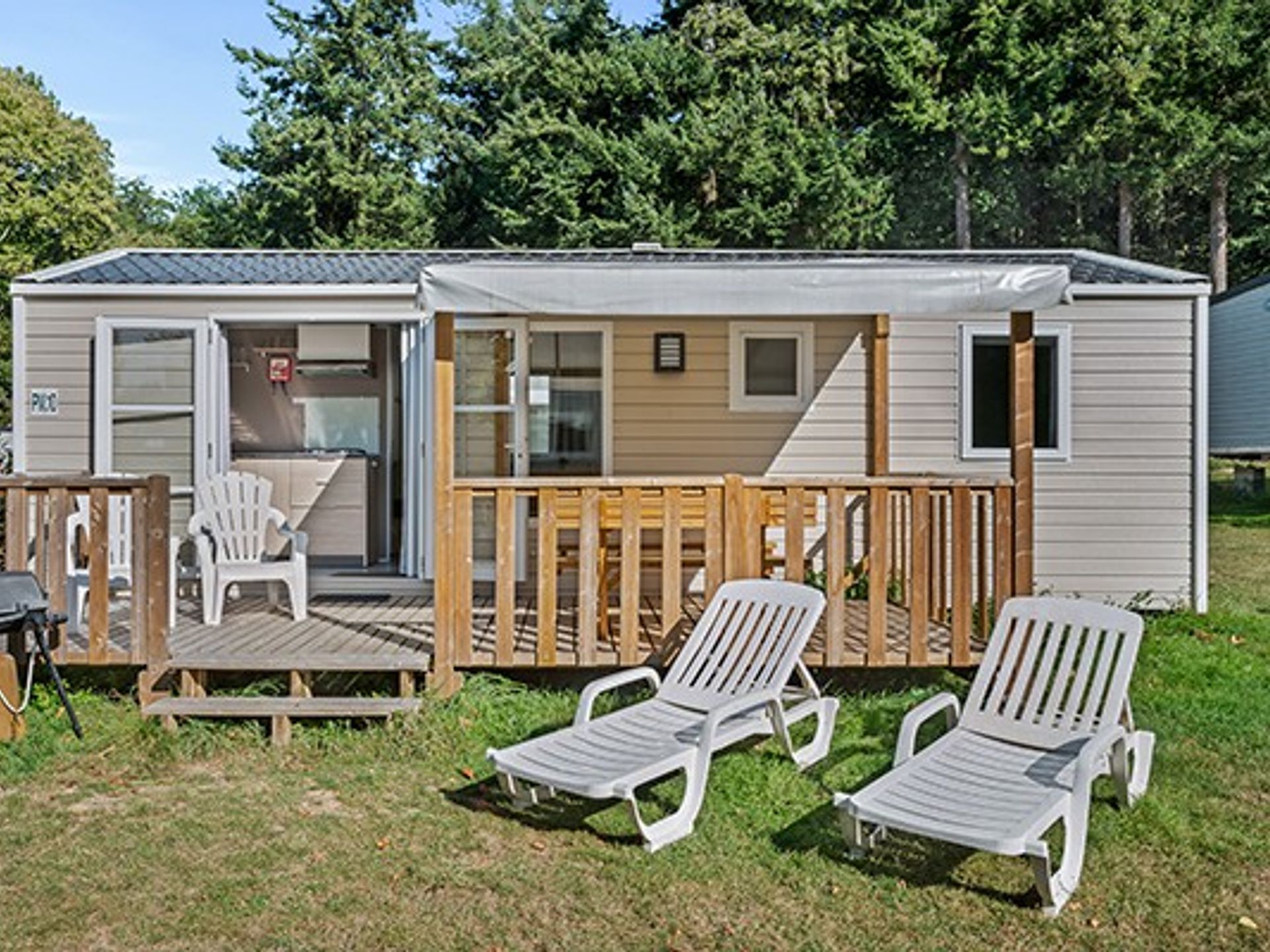 La Grande Métairie - Mobil home - Comfort XL | 3 Ch. | 6 Pers. | Terrasse Couverte | Clim.