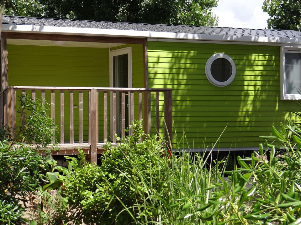 La Berge Fleurie - Mobil home - Mobilhome 4 personnes - 2 chambres - Climatisation + TV