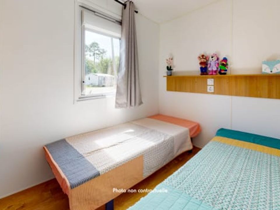 Camping de la Plage - Mobil home - Mobilhome 4 personnes - Essentiel 2ch 4p Basic sans clim