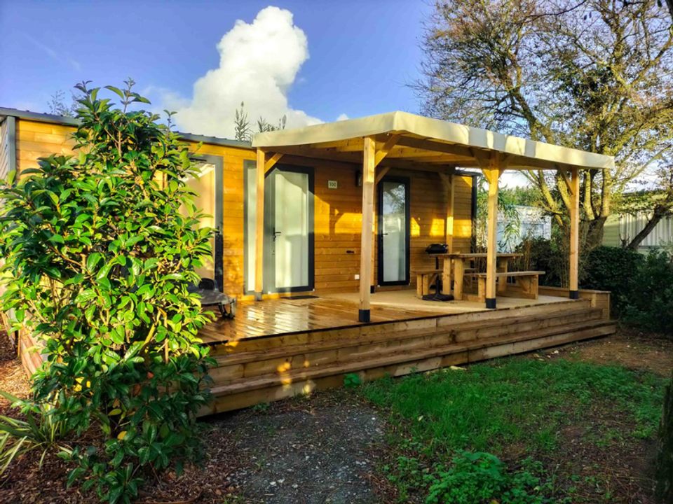 Les Grenettes - Mobil home - Mobilhome 4 personnes - Cottage Luxe 2 chambres 2 salles de bain 4