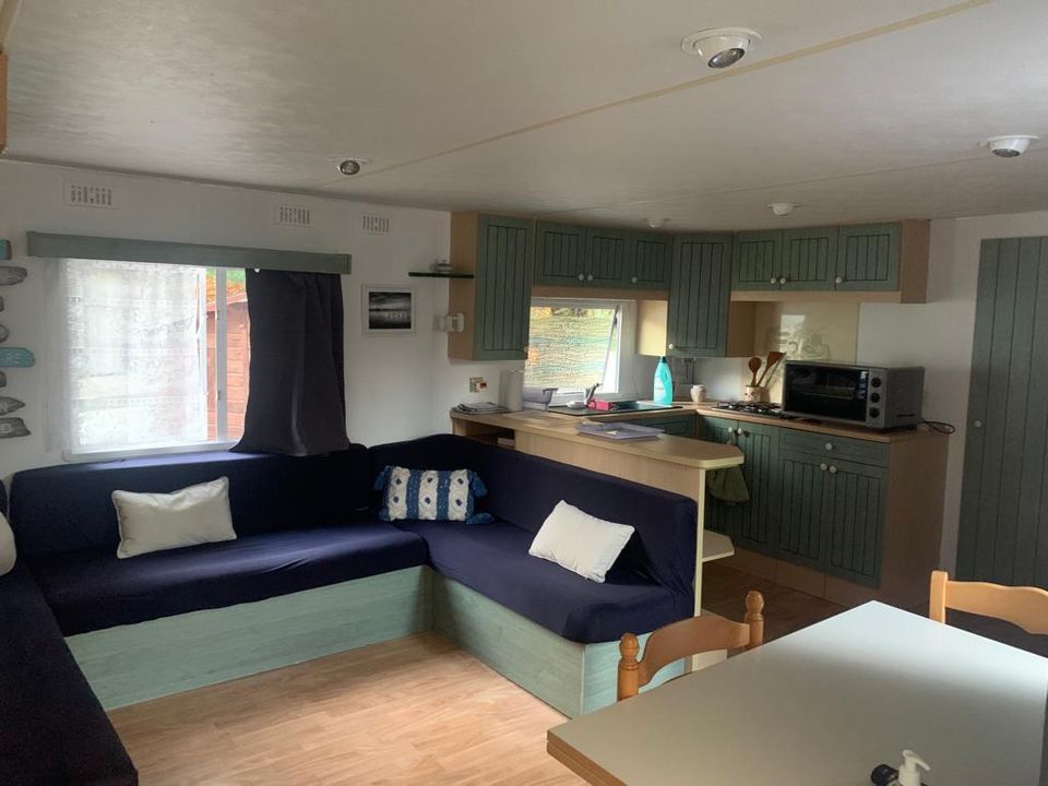 Au Joyeux Faune - Mobil home - Mobilhome 8 personnes - N°2 - 4CH -36 m2 + 1 annexe de 15 m2 - LAVE VAISSELLE - LAVE LINGE