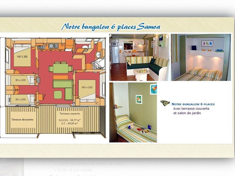 Benista - Bungalow - Bungalow 6 personnes - Samoa