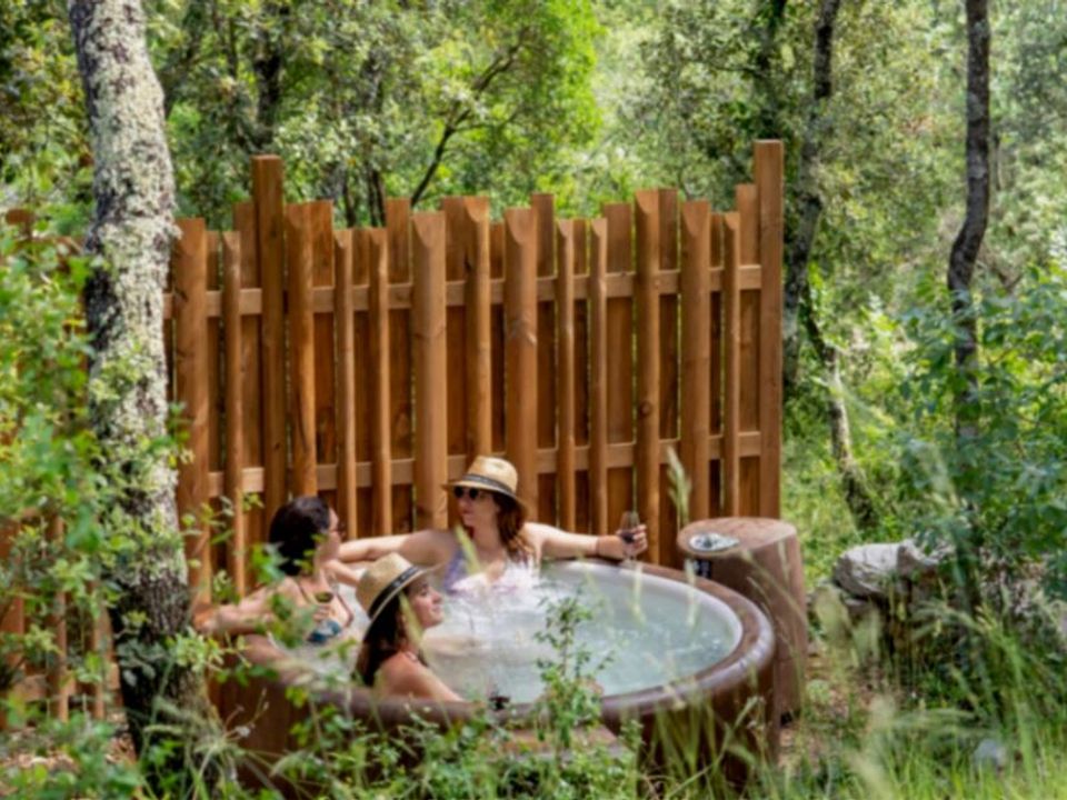 Domaine D'anglas - Mobil home - Mobilhome 4 personnes - WINE COTTAGE avec Jaccuzzi