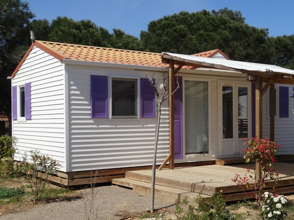 Le Mas des Lavandes - Mobil home - Mobilhome 5 personnes - Mobil home CLASSIC 2 chambres D - non climatisé