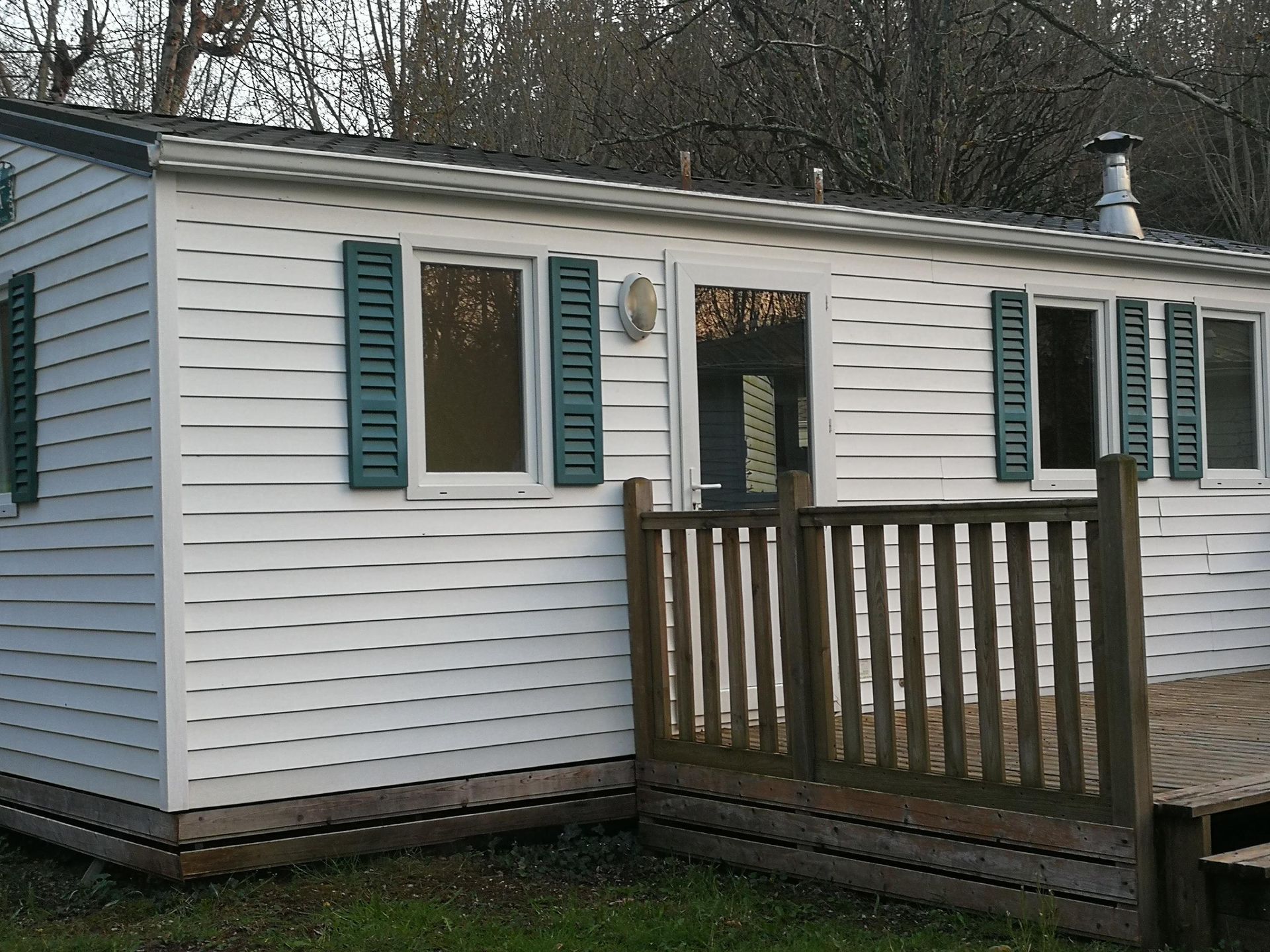 Domaine de Néguenou - Mobil home - Mobilhome PRIVILEGE Dimanche - 2 chambres - 40m² terrasse comprise