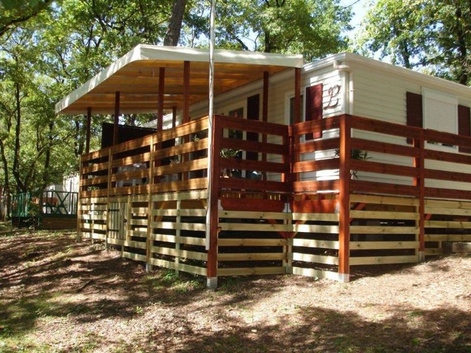 La Garenne - Mobil home - Mobilhome 4 personnes - Résid SUMBA 40m2 Paradis Terrasse Couverte Télévision Lave Vaisselle Lave Linge