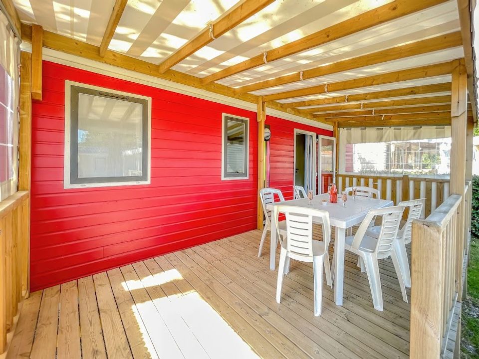 L'Hermitage des Dunes - Mobil home - Mobilhome 8 personnes - RESIDENTIEL 3 chambres 6/8 pers.