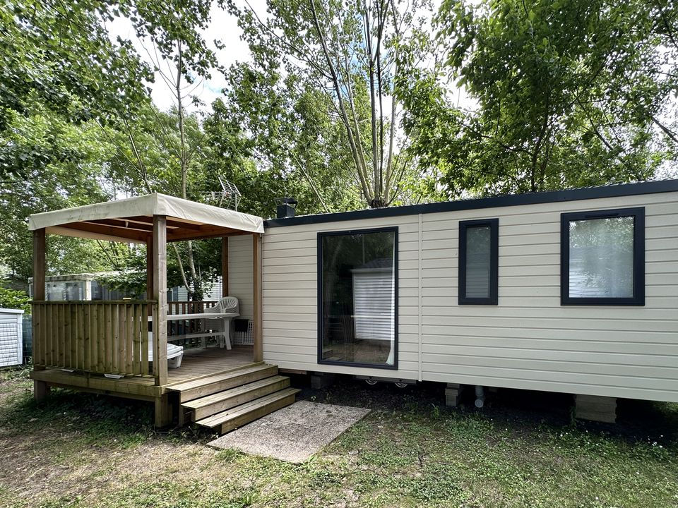 Les Mizottes - Mobil home - Mobilhome 6 personnes - PREMIUM 3 chambres 30 à 31 m²