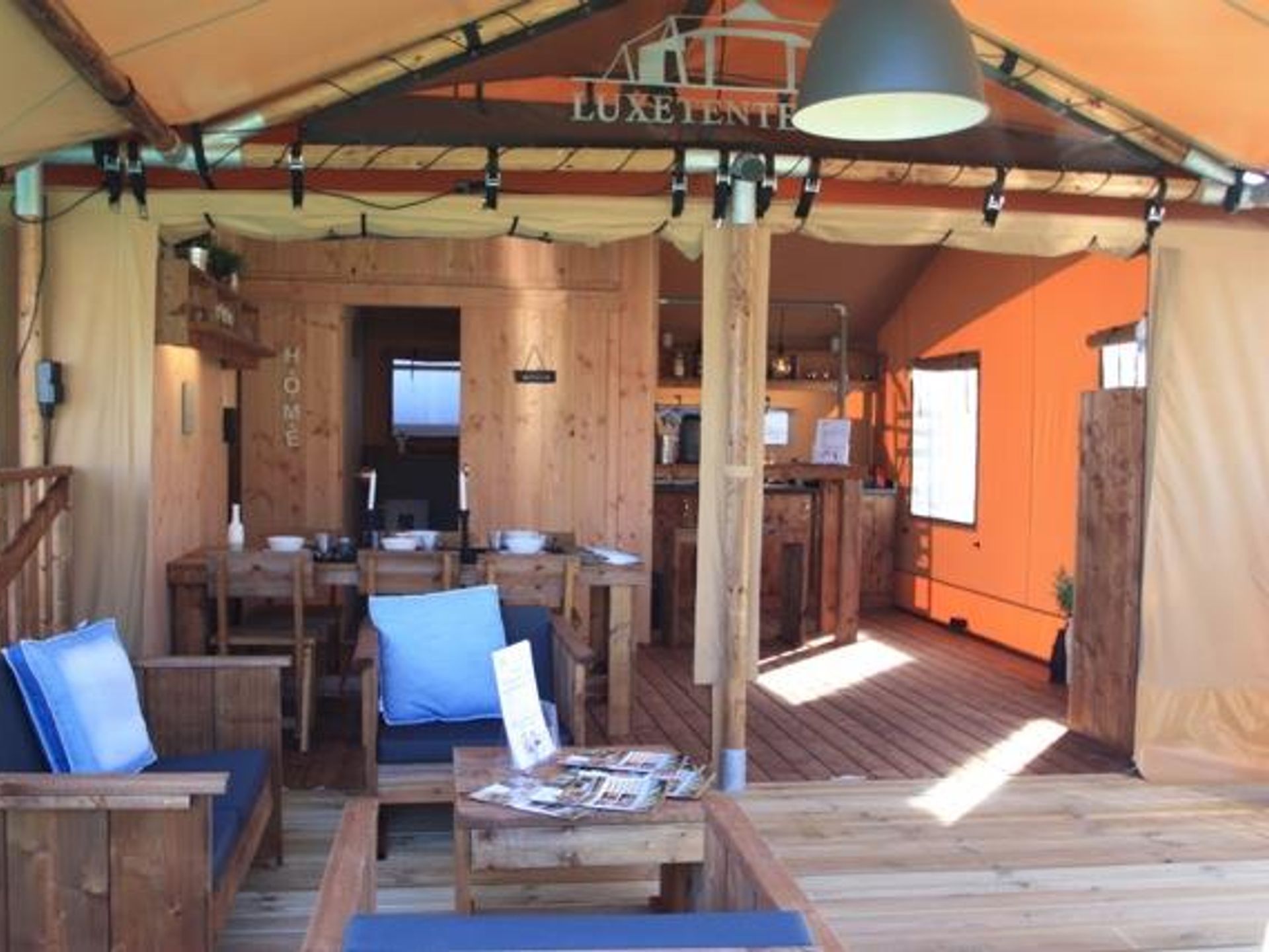 Au Valbonheur - Tente meublée - Lodge SAFARI