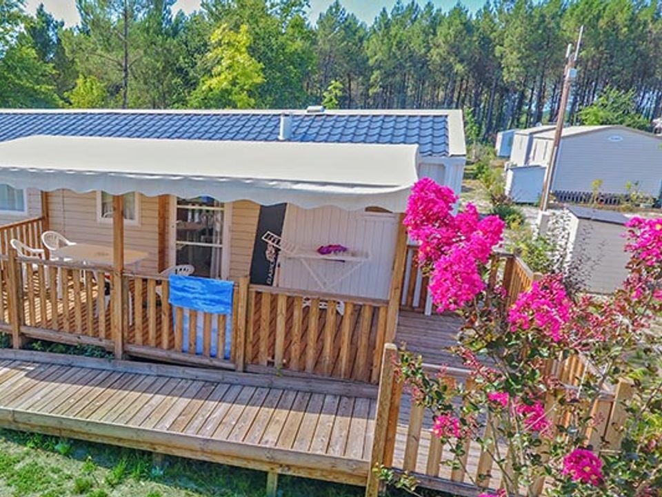 Landes Azur - Mobil home - Mobilhome 4 personnes - PMR Landes 2 chambres