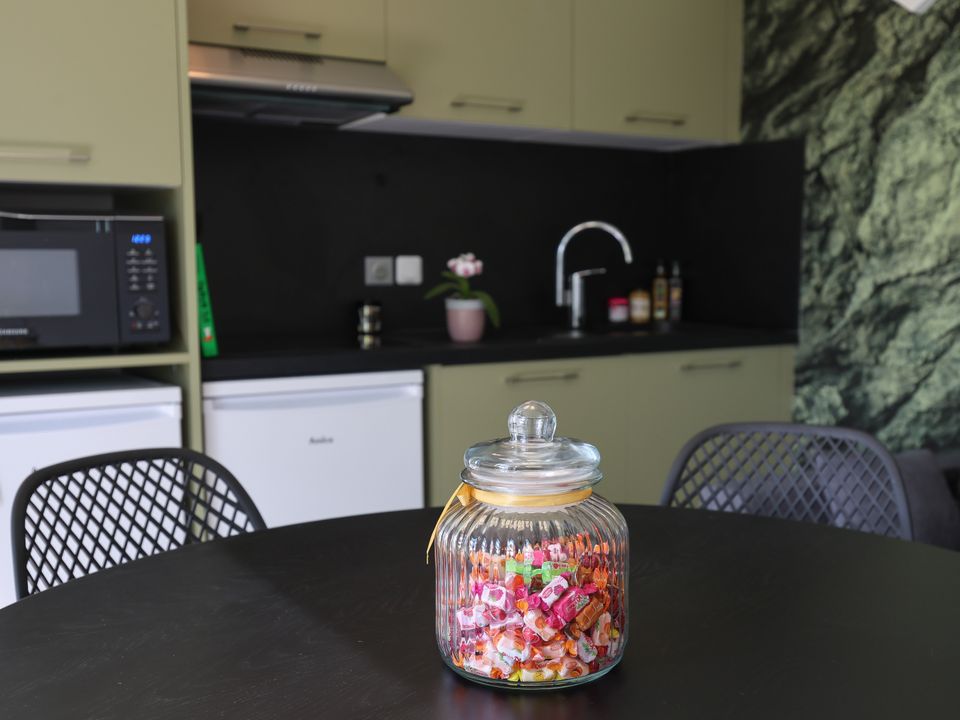 Les collines de Sainte-Féréole - Mobil home - Gîte 6 personnes - Lodge Roches et Vallées