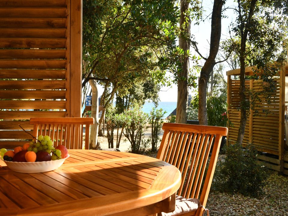 Bagheera - Domaine Naturiste - Mobil home - Mobilhome 6 personnes - Declick 3 chambres - Vue Mer