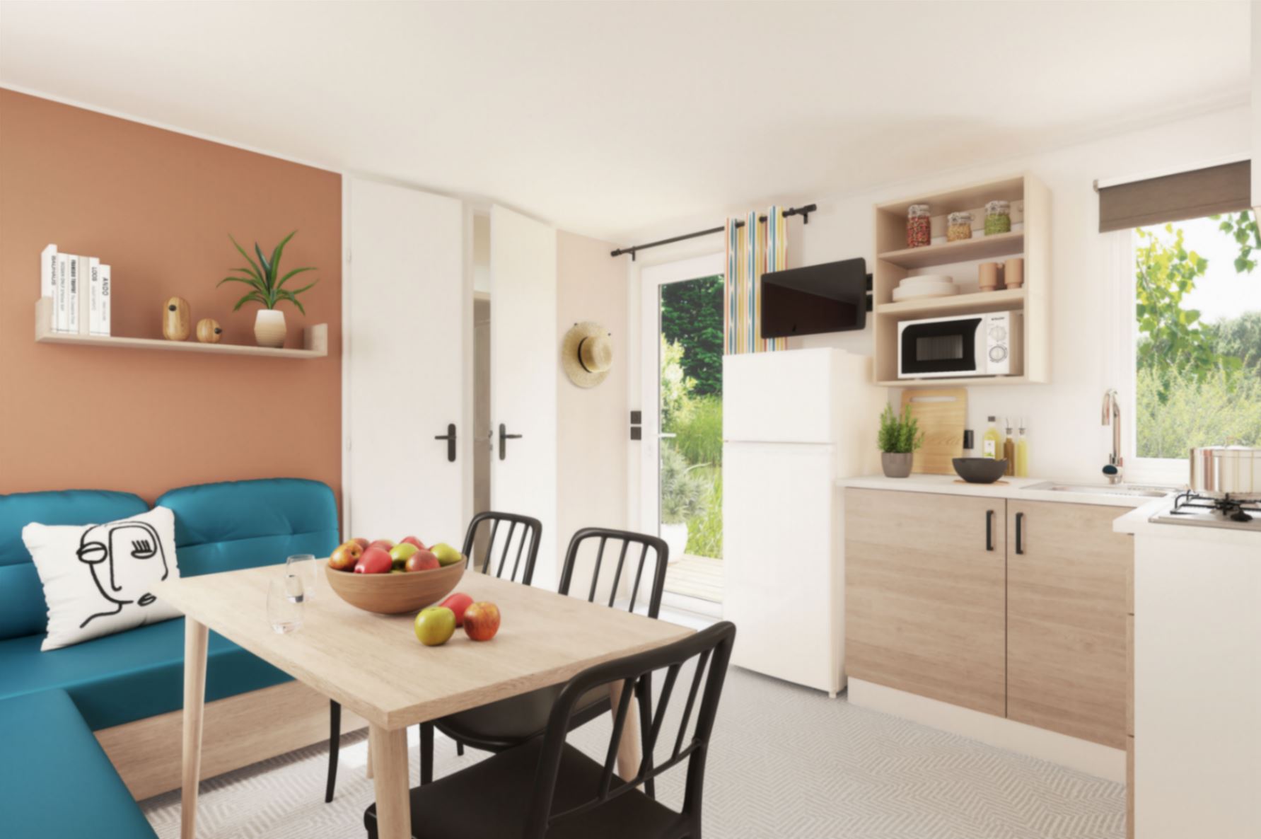 Oléron Loisirs - Mobil home - Mobil-home Loisir+ 6 personnes 3 chambres 30m²