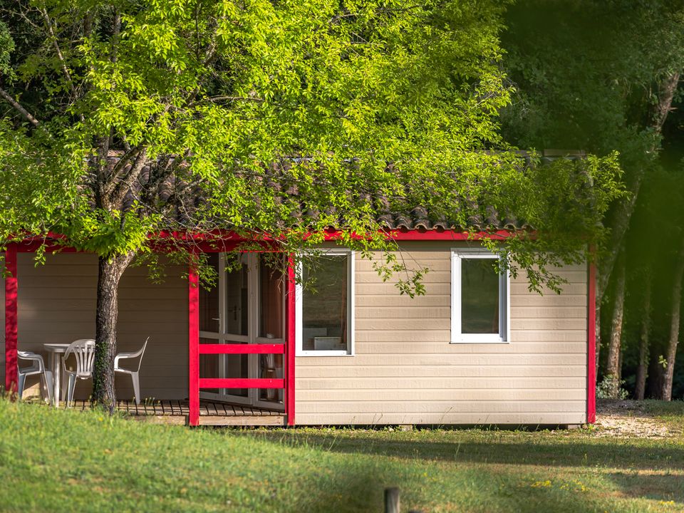 Parc Résidentiel de Loisirs La Forêt - Châlet - Chalet 4 personnes - Chalet 38m² - 2 chambres (personne à mobilité réduite)