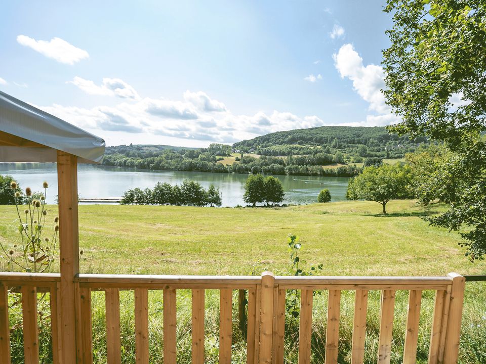 Camping du Lac du Causse - Mobil home - Mobilhome 6 personnes - Confort 35m² (3 chambres) +vue sur le lac
