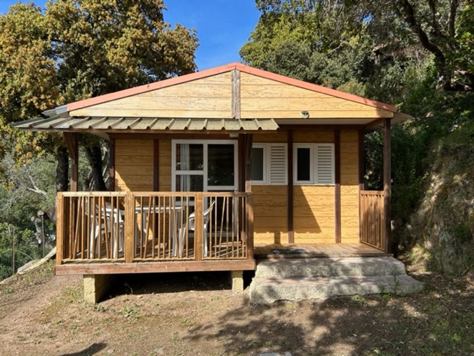 L'Esplanade - Châlet - Chalet 5 personnes - Chalet CLASSIQUE - 2 chambres. 4 chalets (A01 à A04)