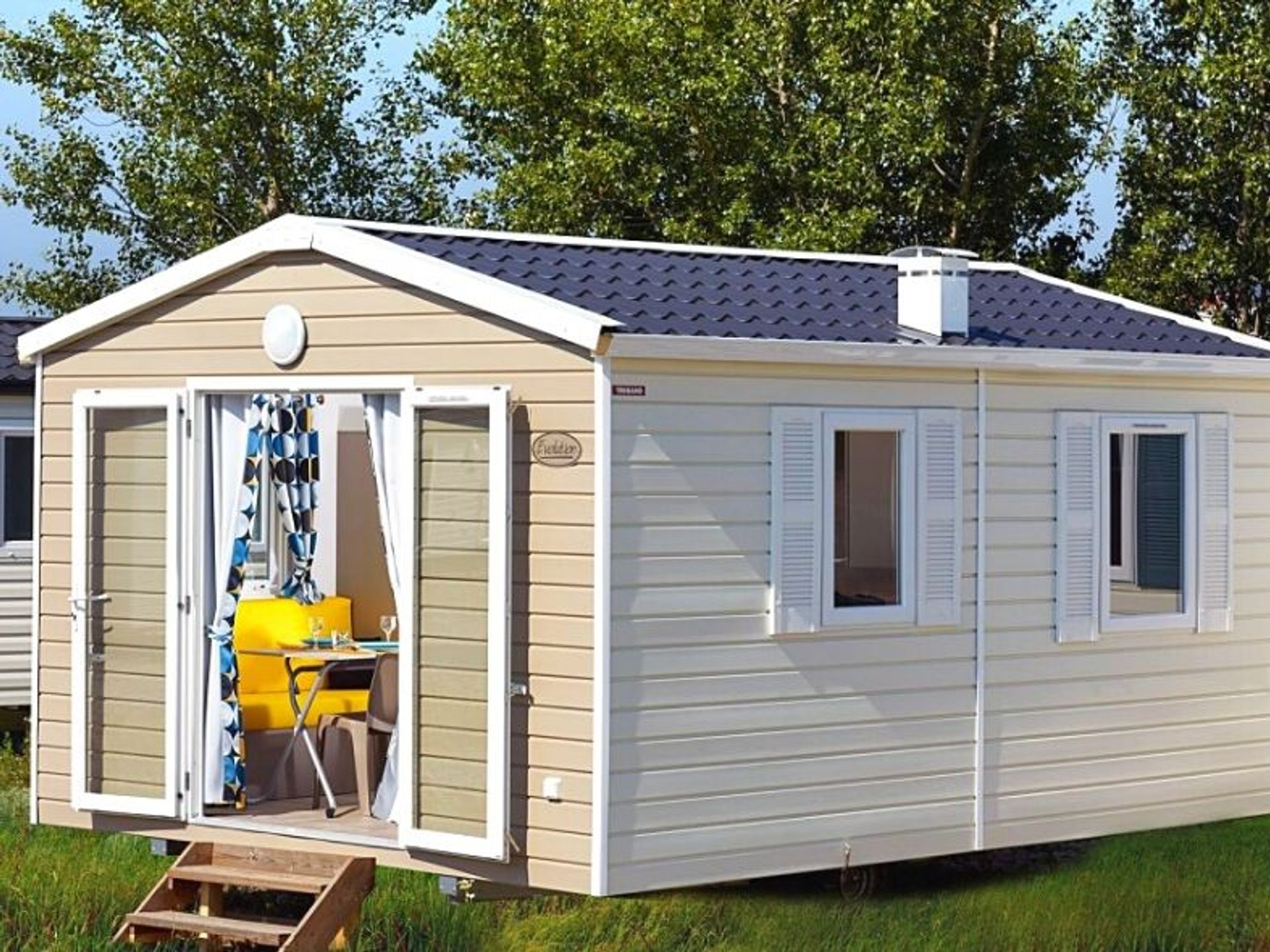 Les Ajoncs d'Or - Mobil home - Mobil-home Cocoon 4 personnes 1 chambre 18m²