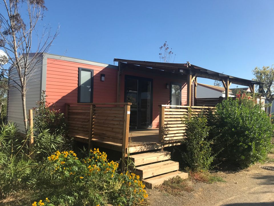 Le Mas des Lavandes - Mobil home - Mobilhome 6 personnes - Mobil home PREMIUM PLUS - 2 chambres D