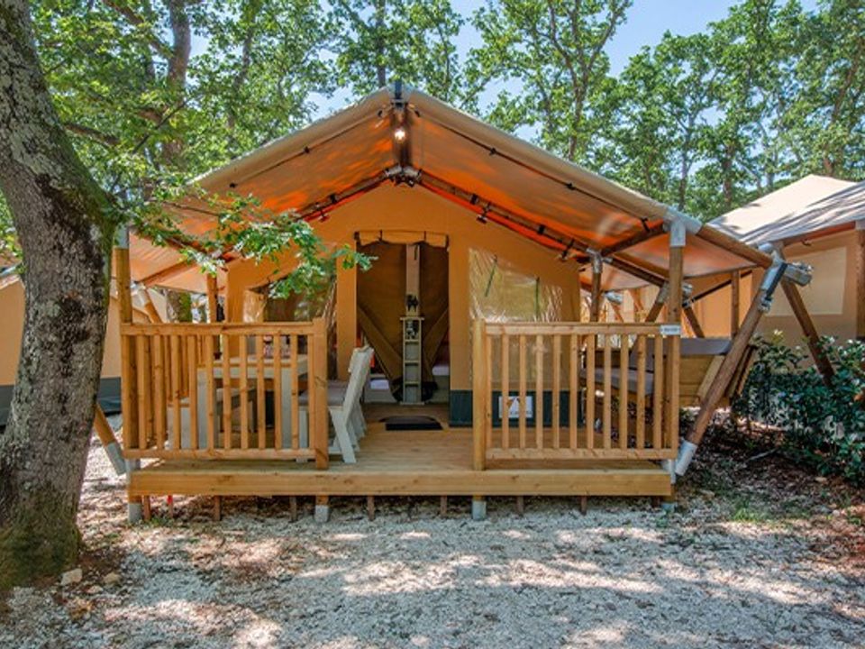 Village Rosapineta - Tente meublée - Tente 5 personnes - Tente Eco Lodge | 2 Ch. | 4/5 Pers. | Sans SDB