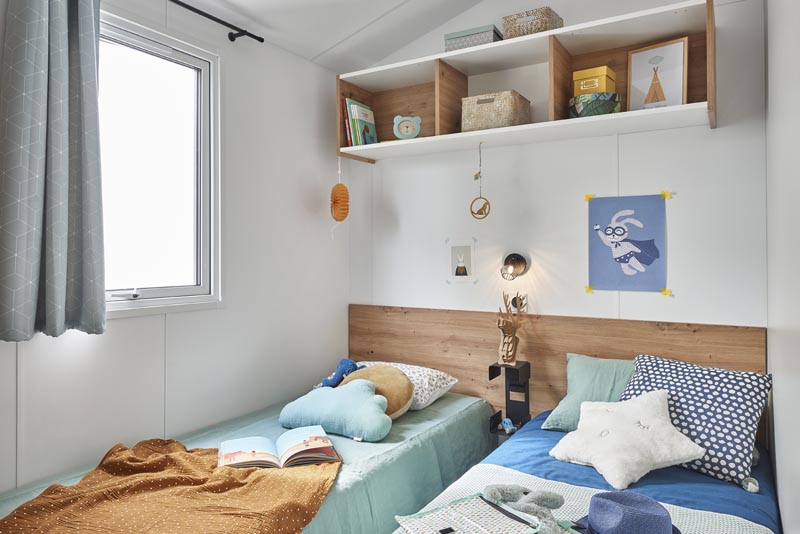 Camping Club Plage Sud - MS Vacances - Mobil home - 6p - Cottage Venezia CONFORT