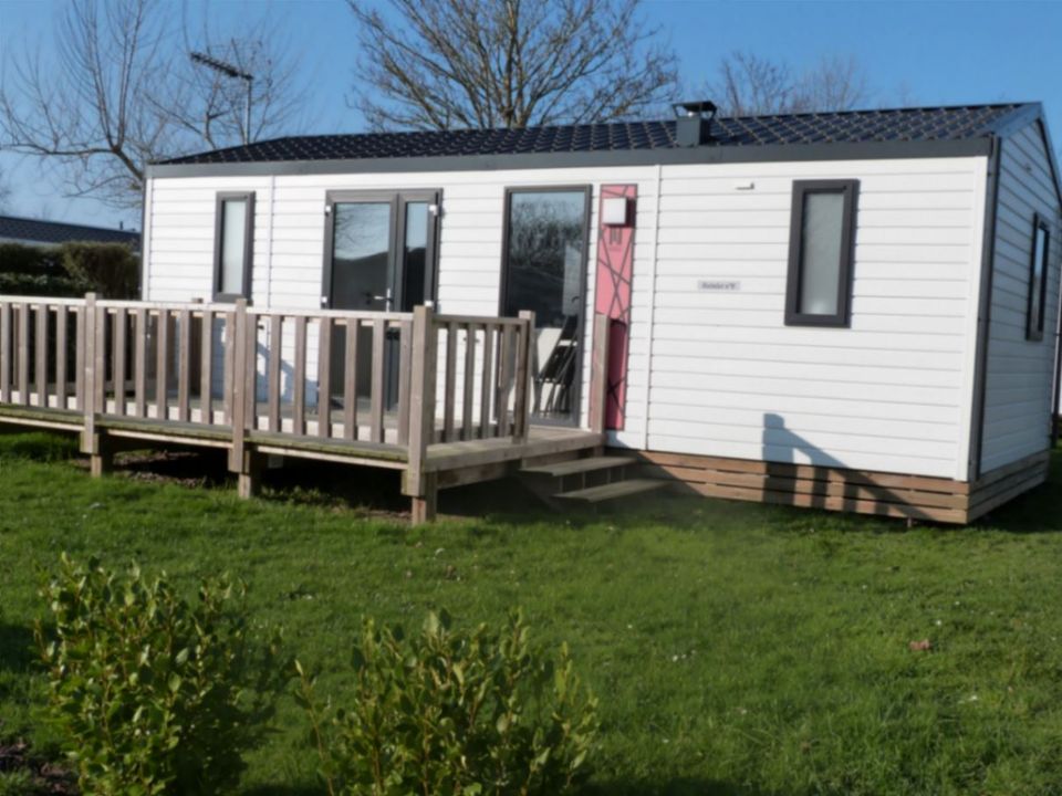 des Hautes Grées - Mobil home - Mobilhome 4 personnes - Confort 2 chambres avec terrasse
