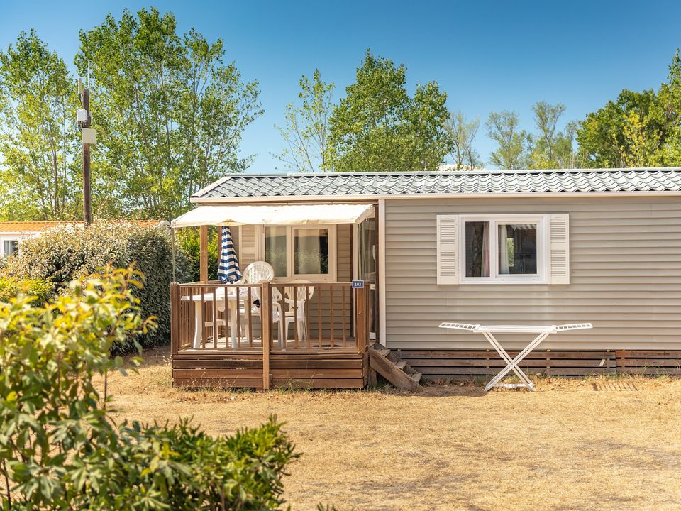 Les Rives du Lubéron - Mobil home - Mobilhome 6 personnes - Mobil-home | Comfort | 2 Ch. | 4/6 Pers. | Terrasse simple | Clim.