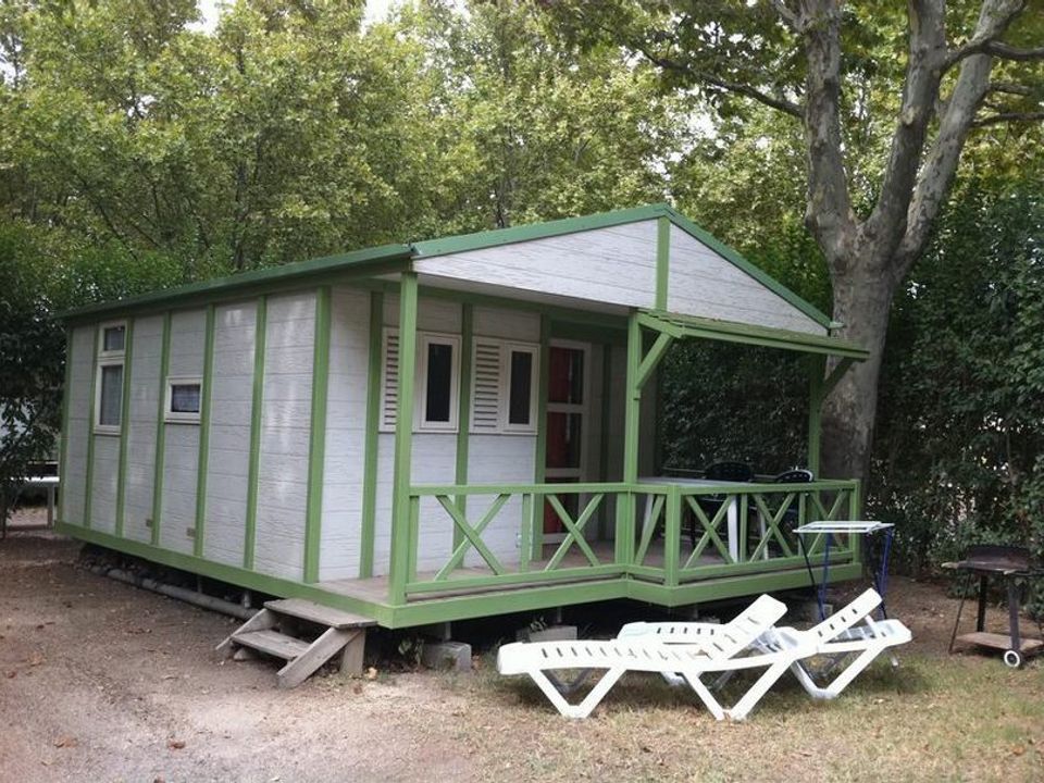 Camping de la Durance - Châlet - Chalet 4 personnes - Gitotel Cottage 5