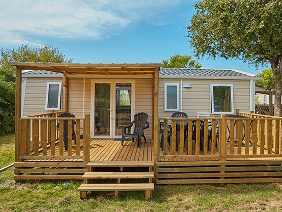 Loyada - Mobil home - Mobilhome 6 personnes - Comfort | 3 Ch. | 6 Pers. | Terrasse Couverte | Clim. | TV