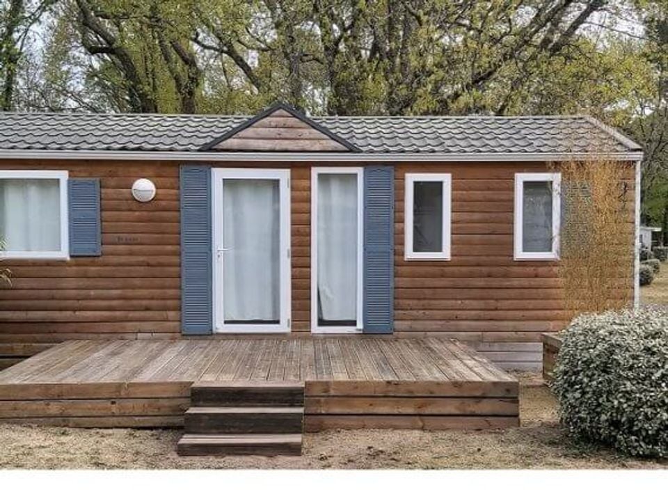 Le Val de l'Eyre - Mobil home - Mobilhome 4 personnes - Confort Tv+clim 2 MH