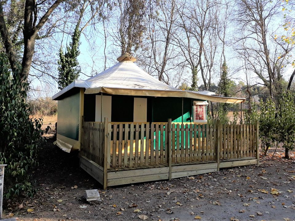 le Pré Saint André - Bungalow - Bungalow toilé 5 personnes - Bengali sans sanitaire